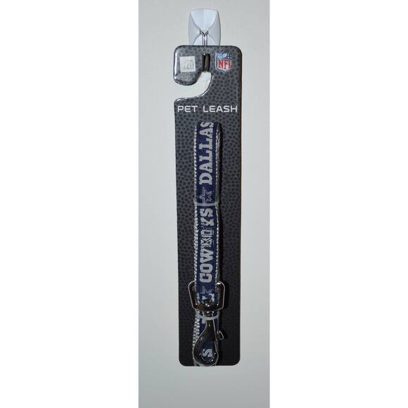 NFL 4' Dallas Cowboys Dog Leash * MED * 4 FT - Picture 2 of 4